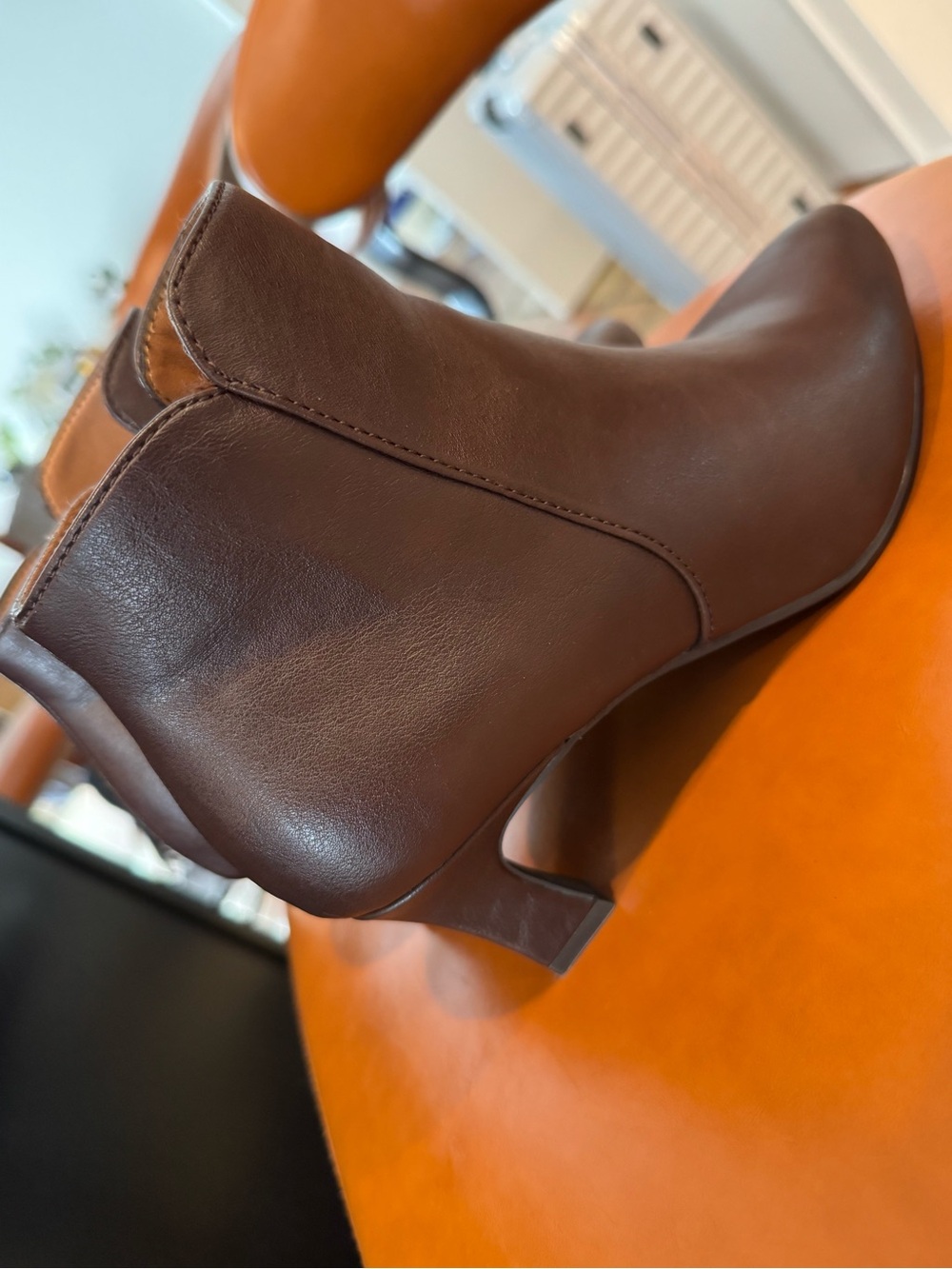 Eurosoft Women's Brown Leather Ankle Boots